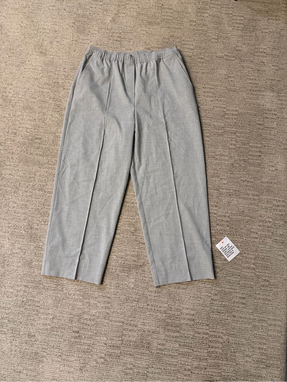 NWT ASOS design tailored pull on ankle trousers size 10